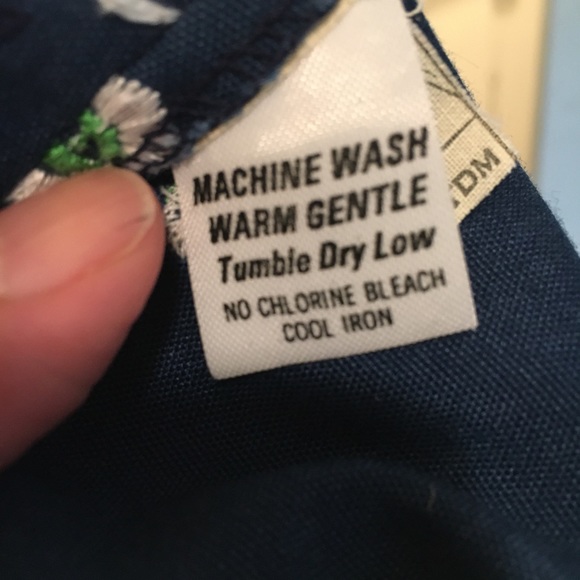 Vintage Gordon of Philadelphia Blue Floral skirt S - Picture 10 of 15